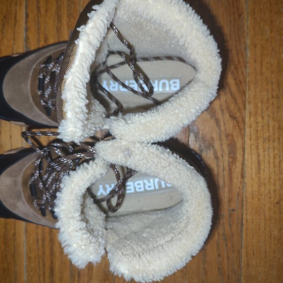 Men\'s Burberry Shearling-Lined Tor Boots sz 12 US sz 11 UK main image 4